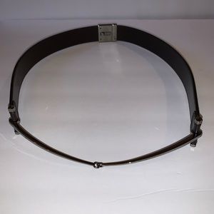 Gucci dark brown belt